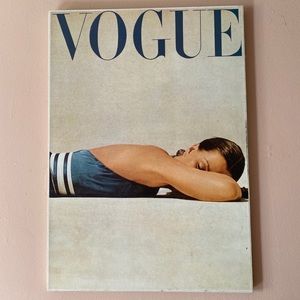 Frame Vogue Magazine | "Summer Living" June 1st, 1947 | Canvas 18 x 26in